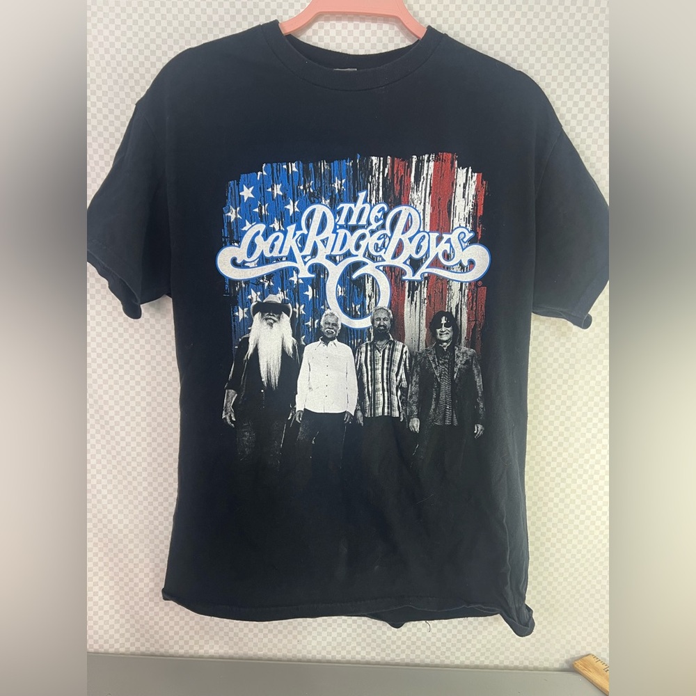 The Oak Ridge Boys Giddy Up Mow Mow T-shirt size adult Medium pre-owned